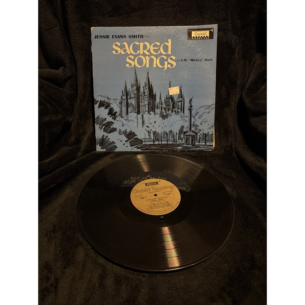 Vintage 50s Covenant Recordings Jessie Evans Smith  A.W Mickey Hart Sacred Songs